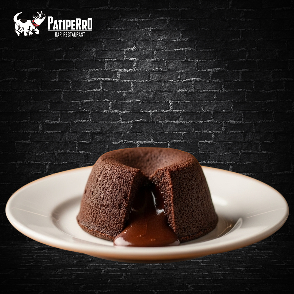 Volcán de chocolate